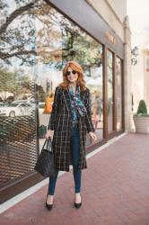 PLAID COAT