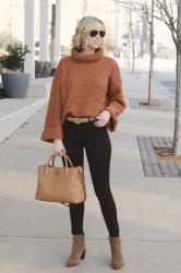 The Coziest Waffle Knit Sweater – Only $28