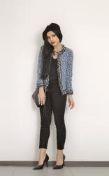 Look: Blazer Tweed