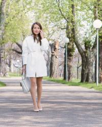 How to style your coat as a dress