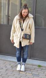 My shearling coat…