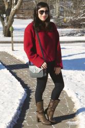 {outfit} The Everlane Wool-Cashmere Square Crew
