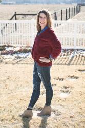 Thursday Fashion Files Link Up #143 – Fuzzy Layer Overload
