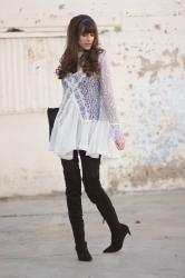 Lace Tunic + Link Up
