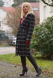 Plaid coat