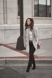 CLASSIC + FEMININE // PERFECT TRENCH