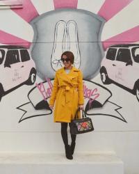 MUSTARD TRENCH COAT