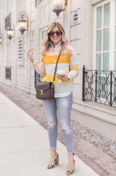 Candy Corn Sweater