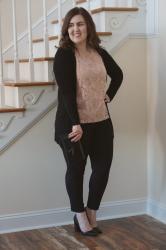 WINTER STYLE | VALENTINE'S WORK OUTFIT