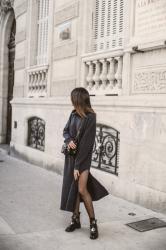 Maxi robe pull