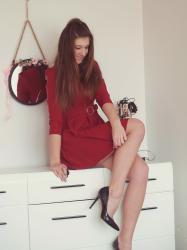 RED DRESS for VALENTINE & xmass decoration