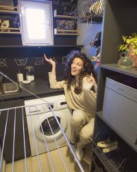Laundry makeover on a budget