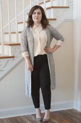 WINTER STYLE | EVERLANE RELAXED SILK SHIRT