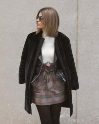 biker Coat tartan