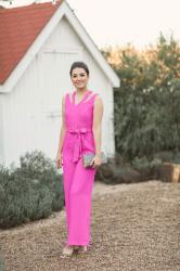 Pink Jumpsuit