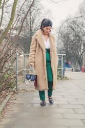 Green & Teddy Coat 