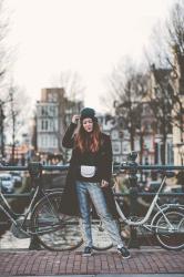 In the streets of Amsterdam – Elodie in Paris