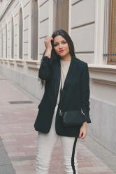 Pantalones blancos en invierno