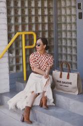 Polka Dots & Saint Laurent