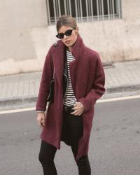 Burgundy Coat