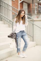 secrets to styling boyfriend jeans like a pro.