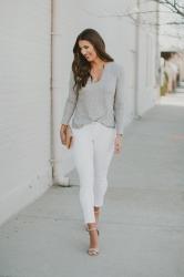 Lightweight Gray Pullover