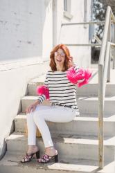 FROU FROU STRIPES AND A PRETTY MEDICAL ID BRACELET