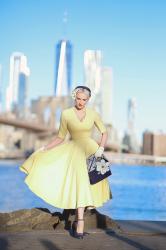 Baby Yellow || 50's Spring with The Pretty Dress Company