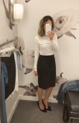 Fitting Room snapshots (Ann Taylor, LOFT, Banana Republic)