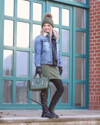 Love for olive green color