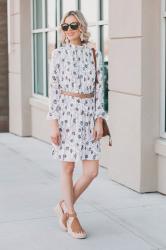 Cute White Dress for Spring