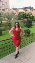 Vestido ajustado rojo ~ Fashion nova curve ~ Plus size Fashion