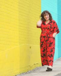 What I Wore: Bold Floral