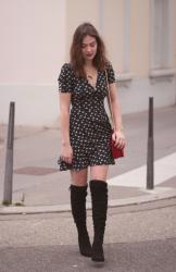 Un robe fleurie en Hiver