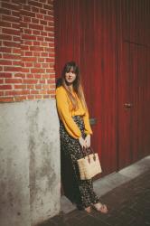 Outfit: first of spring in Anonyme palazzo pants