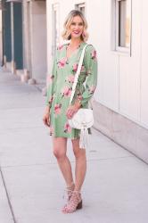 Floral Wrap Dress + 50% off Sale