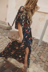 Navy & Florals