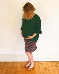 Pregnant and Fashionable : Lookbook avec jupes