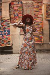 Robe d’été fleurie – #look1 Marrakech