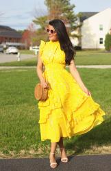 Spring Must Have : A Pretty Yellow Dress And Where To Get It!