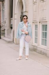 The Perfect Jean Jacket: Boyfriend Fit + Jean Jacket Giveaway