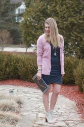 Ruched Dress & Giveaway & Confident Twosday Linkup 