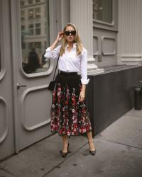 The Most Versatile Midi Skirt + The Best White Button-Downs On The Planet