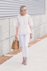 How to Make a Statement Without Buying Anything New: All White Monochrome Look