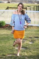 Thursday Fashion Files Link Up #156 – Spring Stitch Fix Try On Session