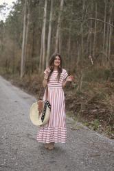 striped dress