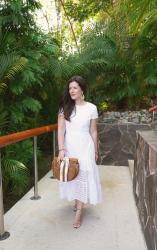 Spring Trend Edit: White Eyelet Dress