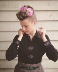 Vintage Style with a Modern Haircut