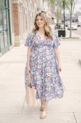 Spring Pregnancy Must-Have: Maxi Dresses!