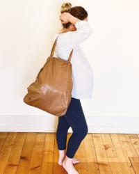 Pregnant and Fashionable - Look Départ en weekend